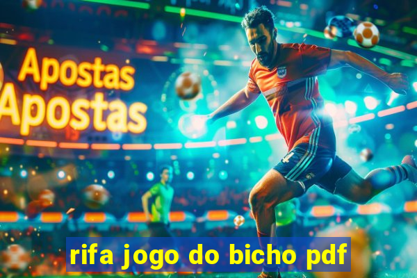 rifa jogo do bicho pdf